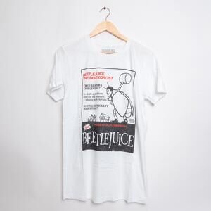 Beetlejuice The Bio-Exorcist Call Beetlejuice, Beetlejuice T-Shirt Size M NWT